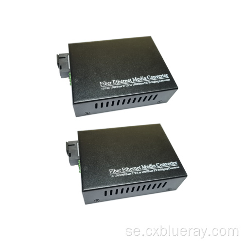 10/100/1000m Fiber Optic Ethernet Media Converter